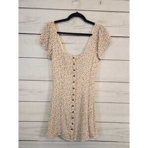 Floral Button-Down Dress